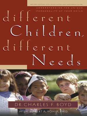cover image of Different Children, Different Needs